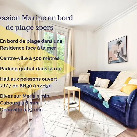Apartment L'evasion Marine A La 2p Houlgate